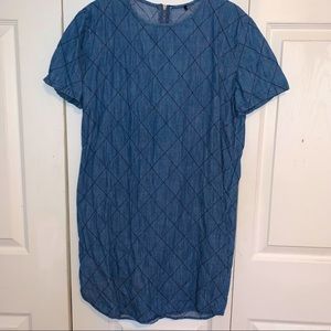 Blue Shift Dress